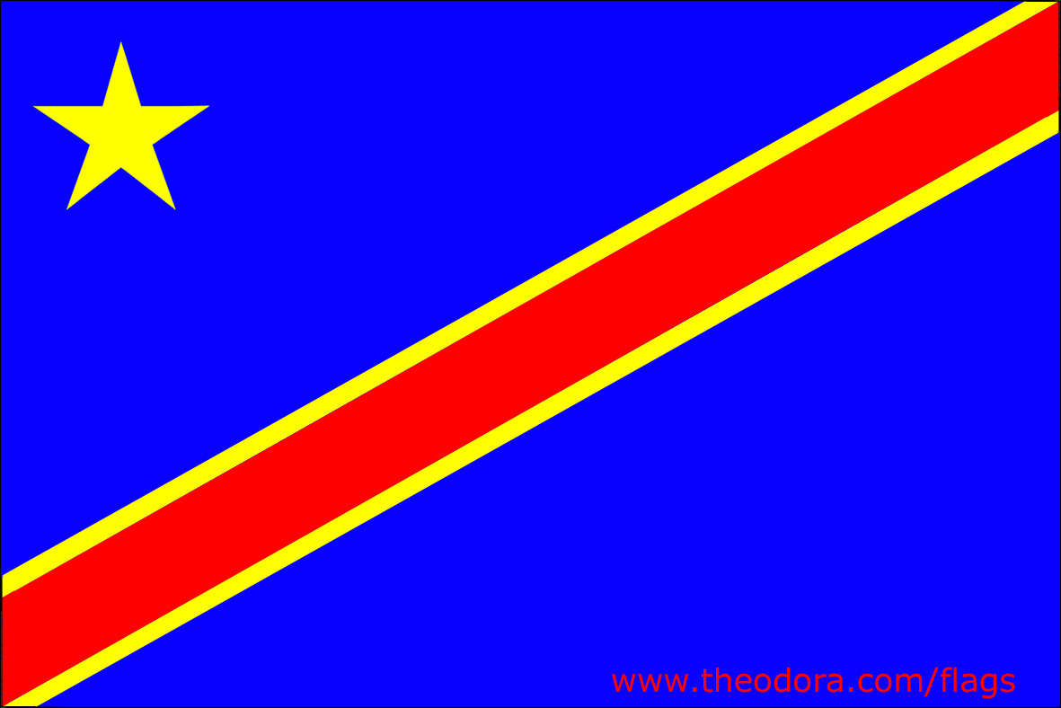 Congo Democratic Republic Flags geographic.org; Congolese flag; Flag of ...