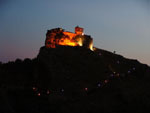 Petrela castle outside Tirana, Albania photo