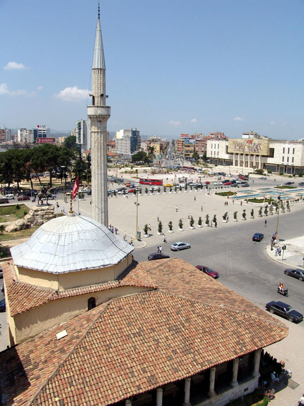 Scanderberg square, Tirana, Albania photo