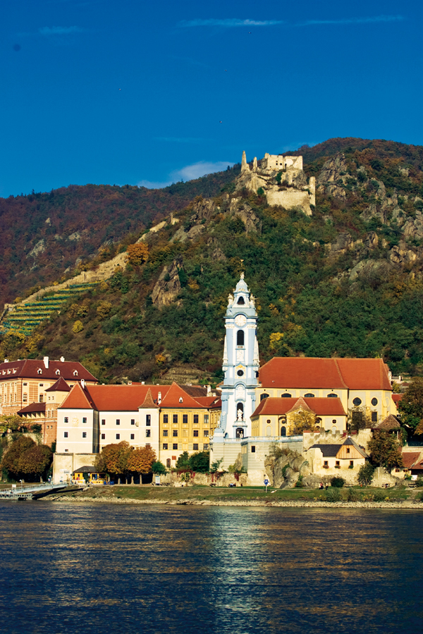 Duernstein on the Danube river, Wachau valley, Austria Photo