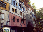 Hundertwasser house, Vienna, Austria photo