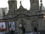 Festival at Virgen Del Carmen church, Santiago, Chile photo