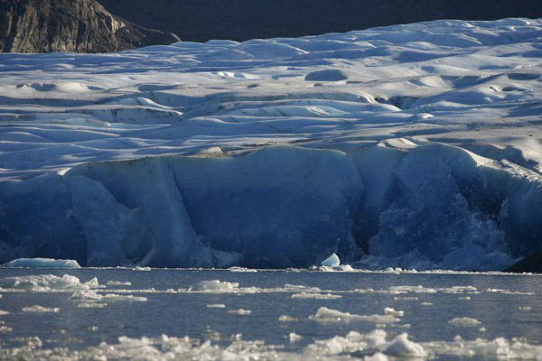 Grey Glacier, Torres del Paine National Park, Chile photo