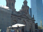 Metropolitan cathedral, Santiago, Chile photo
