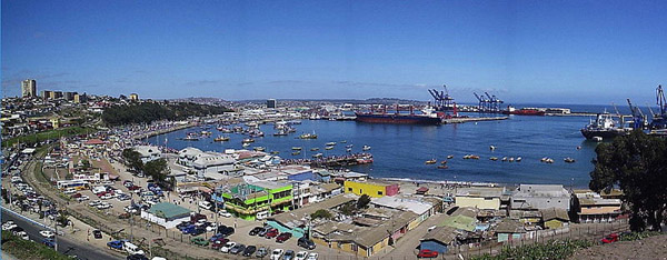 Port of San Antonio, Chile photo