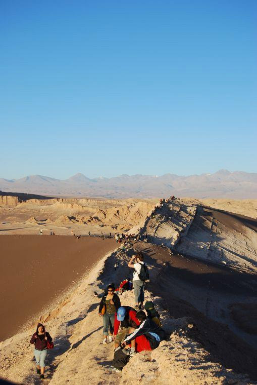 Valle de la Luna ('Valley of the Moon'), Atacama desert, Chile photo