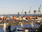 The Container Port in Aarhus, East Jutland, Denmark photo, Anders Hede