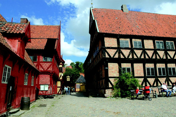 The Old Town, East Jutland, Denmark photo