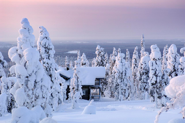 Cottage, Iso Syote, Finland Photo