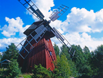 Old windmill, West Finland, Finland photo
