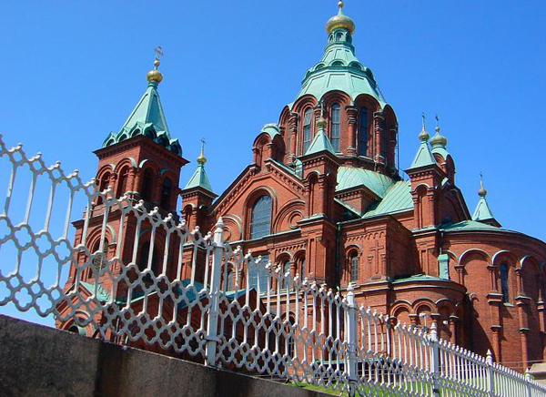 Orthodox church, Helsinki, Finland Photo