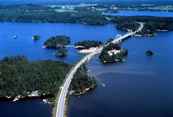Saaksmaki bridge, Finland Photo