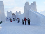 Snow castle, Lapland (Lapponia), Finland photo