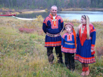 Traditional costumes, Finland photo