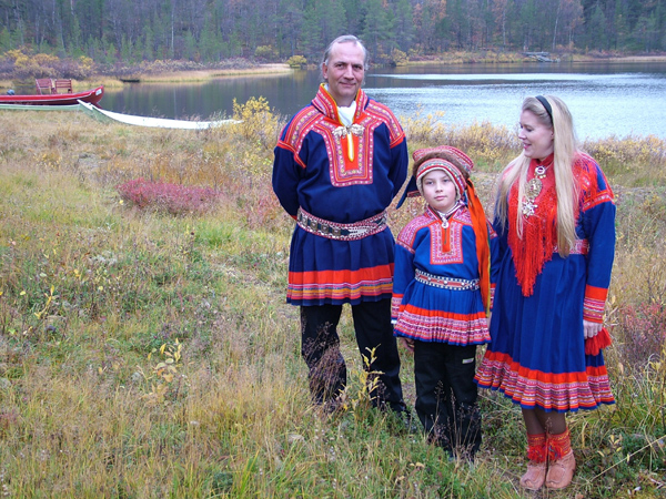 Traditional costumes, Finland Photo