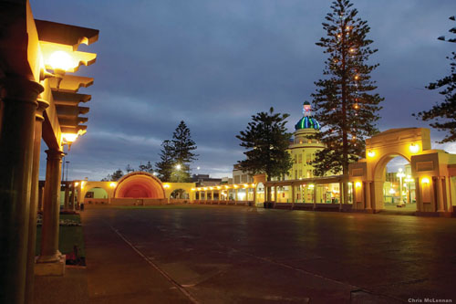 1930's Architecture in Napier, New Zealand Photo