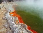 Champaign Pool, Waiotapu, New Zealand photo