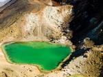 Emerald Lakes, Tongariro Alpine Crossing, New Zealand photo