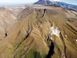 Over the volcanoes, New Zealand photo