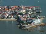 Aerial view of Casco Viejo, Panama City, Panama photo