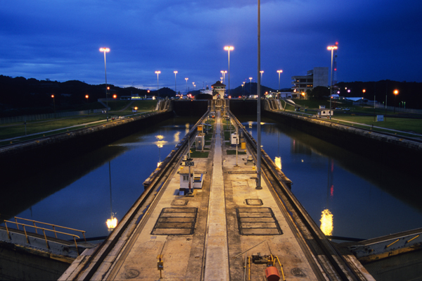 Locks of the Panama Canal, Panama Photo
