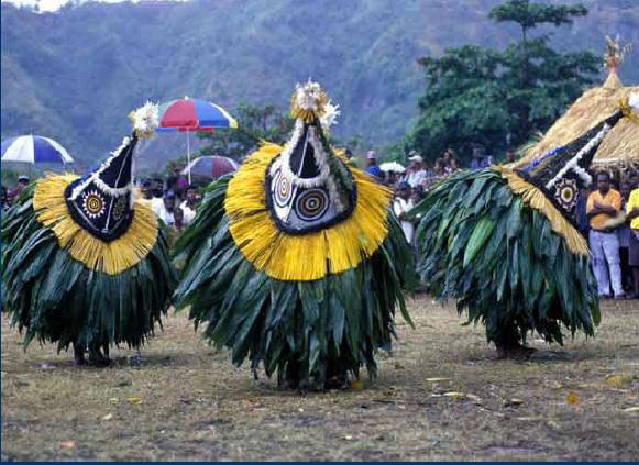 Local dancers, Papua New Guinea Photo