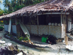 Rest house, Muschu Island, East Sepik province, Papua New Guinea photo