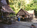A village in Alcester, Trobriand Islands, Papua New Guinea photo