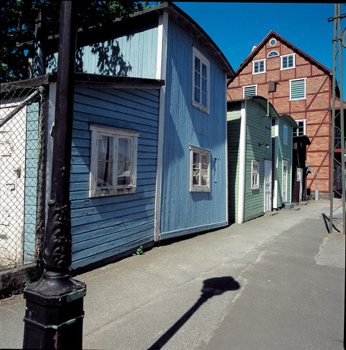 Fiskehoddor (Malmo museums), Malmo, Skane, Sweden Photo