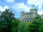 Bundeshaus, the federal assembly building, Bern, Switzerland photo