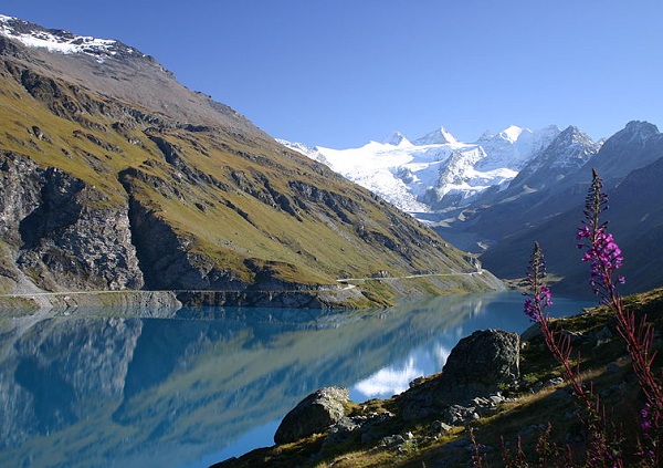 Moiry Lake, Switzerland photo.