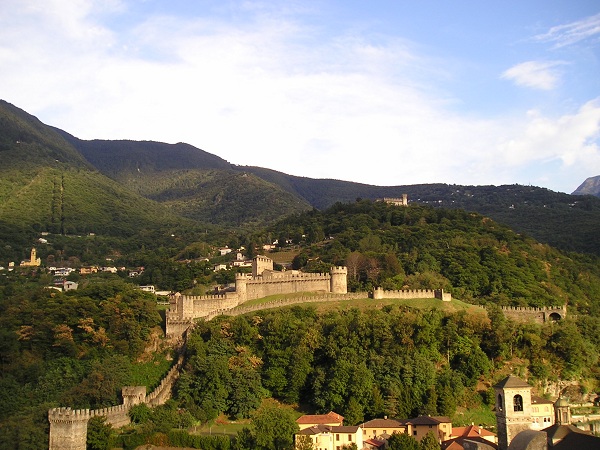 Montebello Castle, Bellinzona, Switzerland photo.