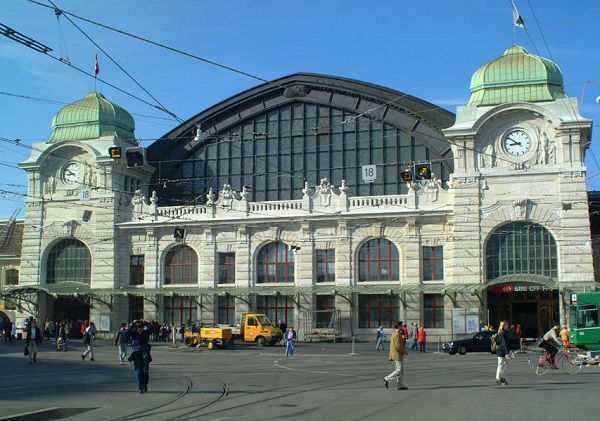 Railway station, Basel, Switzerland photo.