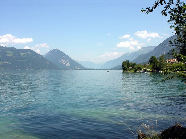 Thun Lake, Switzerland photo.