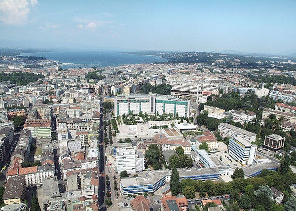 University Hospital complex, Geneva, Switzerland photo.