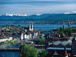 Zurich and Lake, Zurich, Switzerland photo