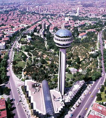 Atakule tower, Ankara, Turkey photo