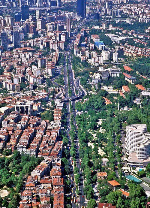 Barbaros boulevard, Besiktas district, Istanbul, Turkey photo
