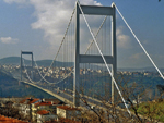 Bosporus bridge, Istanbul, Turkey photo
