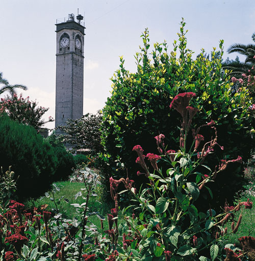 Buyuksaat clock tower, Adana, Turkey photo