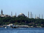 Istanbul see from the Bosporus, Turkey photo