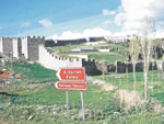 Medieval walls, Ardahan, Turkey photo