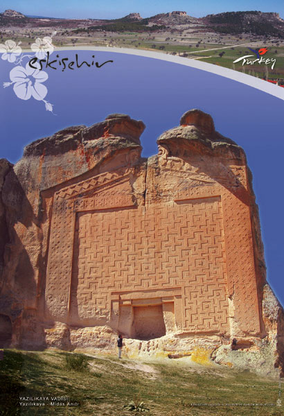 King Midas's tomb, Yazilikaya, Eskisehir province, Turkey photo