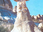 Rock formations, Afionkarahisar, Turkey photo