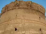 Tower with Arabic inscriptions, ancient city walls, Diyarbakir, Turkey photo