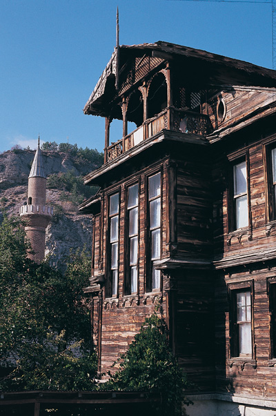 Traditional architecture, Bolu province, Turkey photo