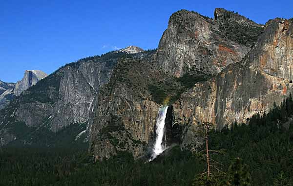 Bridal Veil Fall, Yosemite National Park, California, United States photo