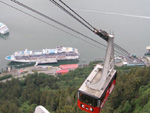 Mount Roberts tram, Juneau harbor, Alaska, United States photo