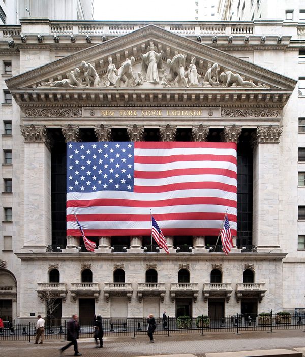 New York Stock Exchange building, New York City, United States photo