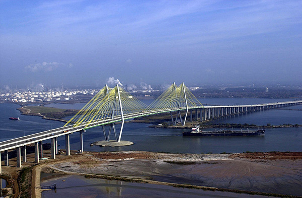 Port of Houston along the Houston ship channel, Texas, Minesota, United States photo